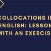 Collocations in English