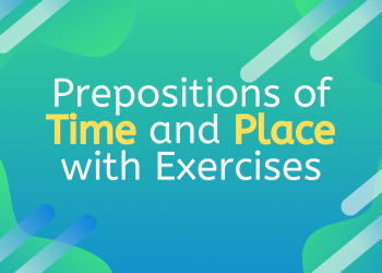 prepositions of time and place